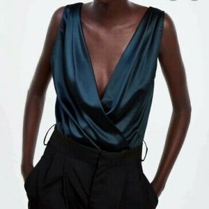 Zara Plunging Bodysuit